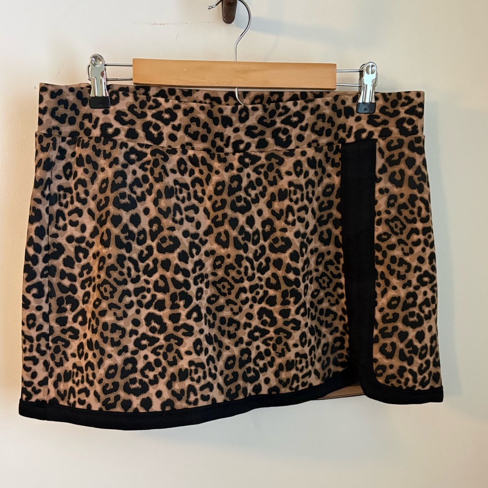 Joy Lab Leopard Print Workout Skirt